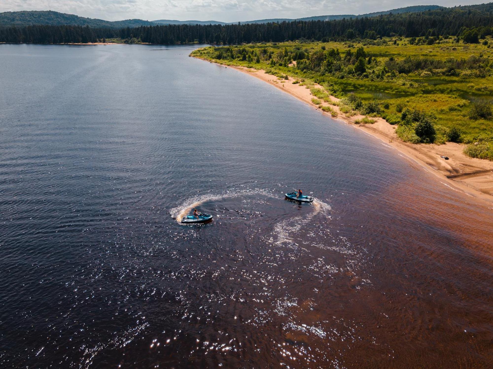 Auberge Du Lac Taureau Сен-Мишель-де-Сен Экстерьер фото